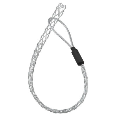 Harga yang bagus Cable Pulling Grip Sock For 6-10mm Cable Galvanized Stainless Steel Anti-Slip Cable Traction Sleeve Flexible Mesh Rope Cable Sock on line