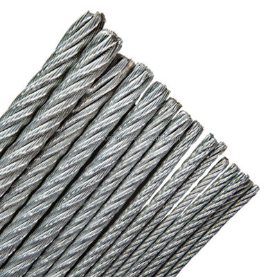 Harga yang bagus Galvanized Steel Wire Rope for Drawing and Lifting Special Cold Heading Steel Steel Grade 7*7 6*7 FC on line