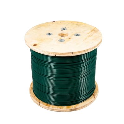 Harga yang bagus Galvanized PVC PU Coated Steel Cable Plastik Coated Wire Rope dengan GB Standar Diameter 2mm-38mm 7*19 on line