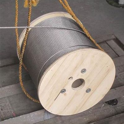 Harga yang bagus Standard AiSi 304 316 SUS304 SUS316 Stainless Steel Wire Rope 1x7 Ropes Wire 1.5mm 2mm 3mm 4mm With Tolerance ±1% on line