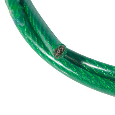 Harga yang bagus Flexible PVC and PU Coated Stainless Steel Wire Rope for Long-Lasting Performance on line