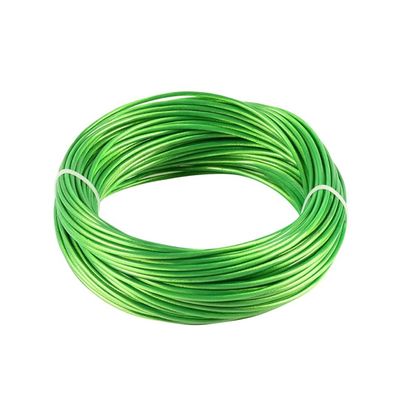 Harga yang bagus Non-Alloy AISI Steel Grade 3mm 7x19 Transparent PVC Coated Stainless Steel Wire Rope Cable on line