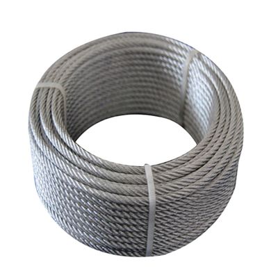 Harga yang bagus Grade High Carbon Steel 6*19 Wire Rope 3mm-16mm for Gym Equipment Cable Winch Hot Dip Galvanized/Electric Galvanized on line