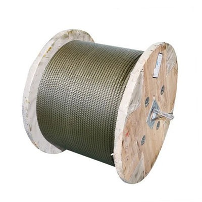 Harga yang bagus 70 High Carbon Steel Rod Galvanized Guy Wire dengan Properti Mekanis yang sangat baik ASTM A475 Kelas A Strand baja 1x7 on line