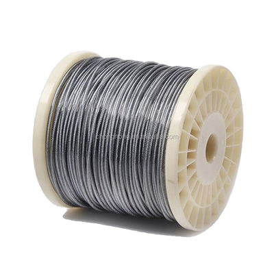 Harga yang bagus Non-Alloy 2mm 6x7 transparan PVC Lapisan Galvanized Steel Wire Rope untuk kinerja tahan lama on line