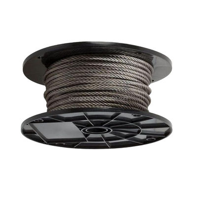 Harga yang bagus DIN Standard 3mm 6x19 FC stainless steel 304/316 Wire Rope 4mm 5mm 6mm 7mm 8mm 9mm 10mm 12mm 14mm 16mm 18mm 20mm 22mm 24mm on line