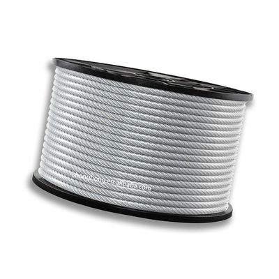 Harga yang bagus Kabel Kustom Tali Kawat Baja Tahan Karat Galvanis untuk Elevator Baja Khusus Cold Heading Standar AiSi on line