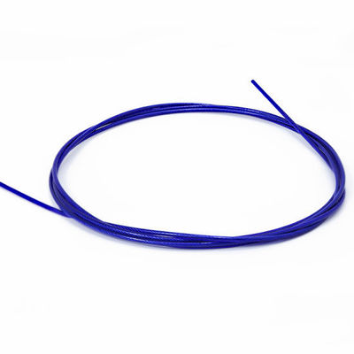 Harga yang bagus Plastik Lapisan galvanis Warna PVC Lapisan Steel Wire Rope 1 * 7 7 * 7 * 19 Kabel tali untuk Bending Konstruksi on line