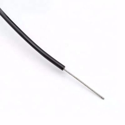 Harga yang bagus 1*7/7*7/1*19/7*19 Struktur PVC/PU dilapisi baja kawat tali untuk peralatan kebugaran Gym peralatan kabel on line