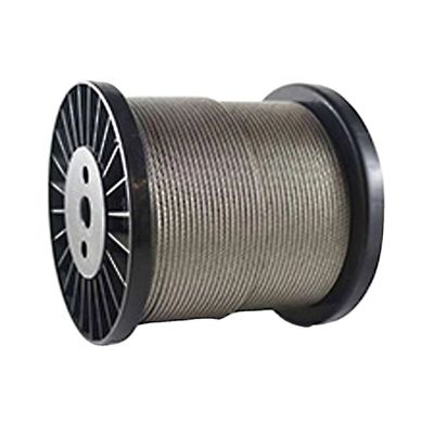 Harga yang bagus Kabel Baja Tahan Karat Tarik 6*19W Iwr/6X19W Iwrc 14mm Pelumas Gemuk Tali Kawat Untuk Layanan Pemotongan Dan Kekuatan Tarik on line