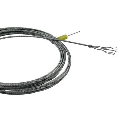 Harga yang bagus Special Cold Heading Steel Electro Galvanized Iron Steel Wire Rope 12mm dan dengan standar AiSi on line