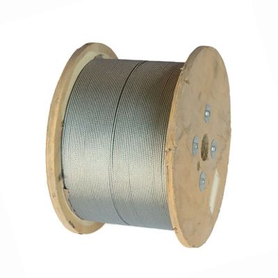 Harga yang bagus ISO Sertifikasi Non-Alloy 7*19 8mm Galvanized Steel Wire Rope Steel Rope untuk aplikasi tugas berat on line