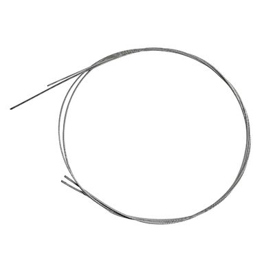 Harga yang bagus Kabel Kontrol Baja Tahan Karat 8x7 1x19 1.5mm Non-Paduan Tali Kawat Galvanis untuk Mesin Tekstil on line