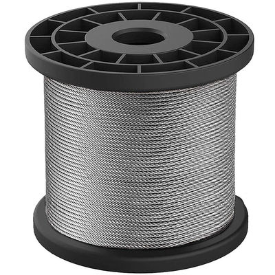 Harga yang bagus 1x7 1x19 7x19 7x7 Kabel Inoks 316 Kabel Baja Tali Kabel Kawat Baja Baja Tidak Berlemak Tali Kawat dengan finishing yang dipoles dan kandungan C rendah on line