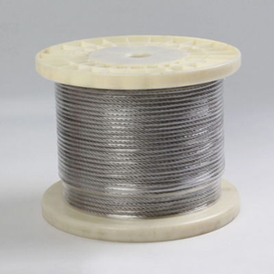 Harga yang bagus Kustomisasi 7x7 Inox Kabel Kisi Tak Terlihat Tali Baja Tahan Karat Ss316 Tali Kabel Baja Kawat Panjang 1000M on line