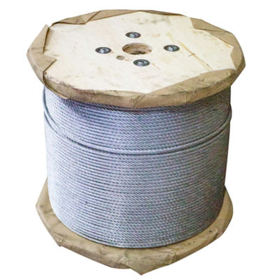 Harga yang bagus 7*7 7*19 Kawat Tali Baja Kabel Lift dengan Bahan Non-Paduan dan Kekuatan Tinggi on line