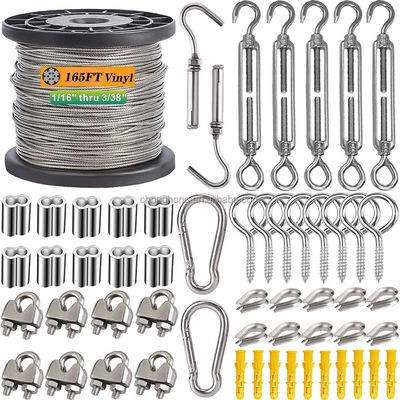 Harga yang bagus Set Tali Kawat Stainless Steel 1/16 