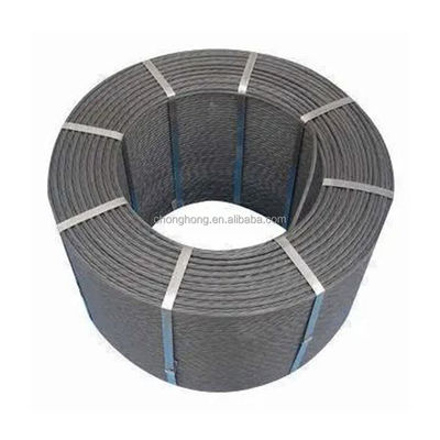Harga yang bagus OEM 15.24mm 7 Kabel Wire Per Meter Strand Baja untuk Pre-Tressed Beton Steel Wire Rope PC Strands on line