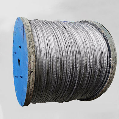 Harga yang bagus Mudah dipasang 1.2mm Galvanized Steel Wire Rope 500m Strands dengan layanan kustomisasi on line