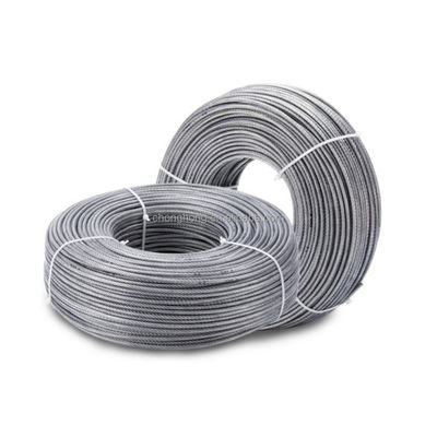 Harga yang bagus Kawat Tali Baja Bersertifikat 1x12 Kawat Baja Tahan Karat untuk Berbagai Spesifikasi dan Layanan Pemrosesan Lainnya on line