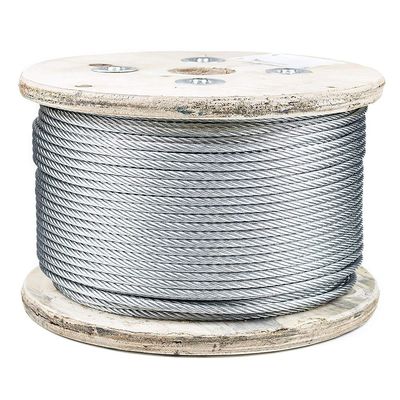 Harga yang bagus Kabel Baja Multi Strand untuk Layanan Pemrosesan Lainnya 1x7 Tali Kawat Baja Galvanis on line