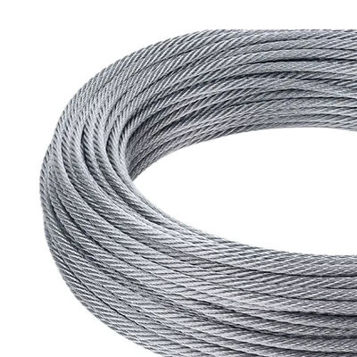 Harga yang bagus Non-Alloy Galvanized 8mm 10mm 12mm Flexible Steel Wire Rope Kabel Baja Karbon untuk Aplikasi Industri on line