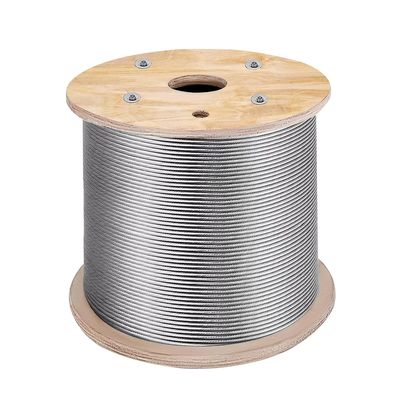Harga yang bagus 7*7 Konstruksi PVC dilapisi Steel Wire Rope untuk Heavy-Duty Aplikasi Diameter 0,36m untuk 16mm on line