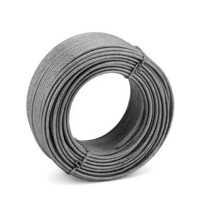 Harga yang bagus Korosi tahan 7X19 Galvanized Kabel Pesawat Angkat Steel Wire Kabel AISI 304 stainless steel on line
