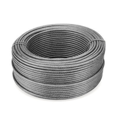 Harga yang bagus Kit Zip Line 7X19 yang Disesuaikan Kabel Baja Pesawat Galvanis untuk Layanan Pemrosesan Lainnya di Pasar B2B on line