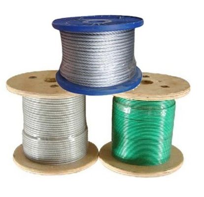 Harga yang bagus Konstruksi Non-Alloy Pvc dilapisi Galvanized Steel Wire Rope Joint dengan kekuatan tarik yang kuat on line
