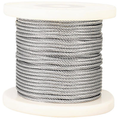 Harga yang bagus 1/16' 3/32' 1/8' 5/32' 3/16' 1/4' 5/16' 6x19 FC 6 x19 IWS PVC dilapisi baja kawat untuk layanan pengolahan lainnya on line