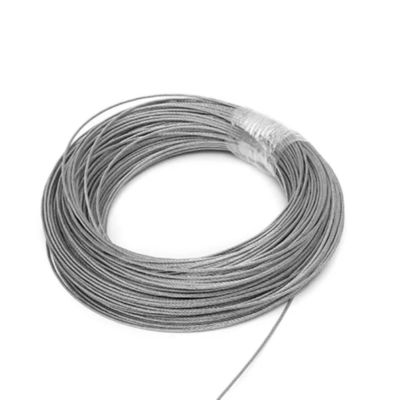 Harga yang bagus Tali Kawat Baja DIN3058 DIN3059 Panjang 200 kaki 6X19s 6X19W 12mm 16mm 21mm 23mm Hitam Cerah Tidak Galvanis Galvanis on line