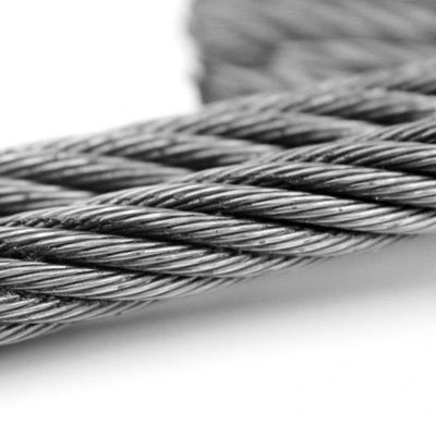 Harga yang bagus Kabel Kawat Baja 6mm 6.5mm 6*19s 6X19s Sfc 1370/1770 untuk Tali Gubernur Pembatas Kecepatan Lift Elevator Toleransi ±1% Konstruksi on line