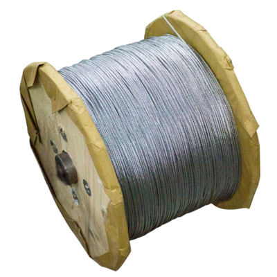 Harga yang bagus Kabel Kabel Pesawat Galvanis Baja Karbon MIL-DTL-83420 9,53mm untuk Militer dan Aerospace on line