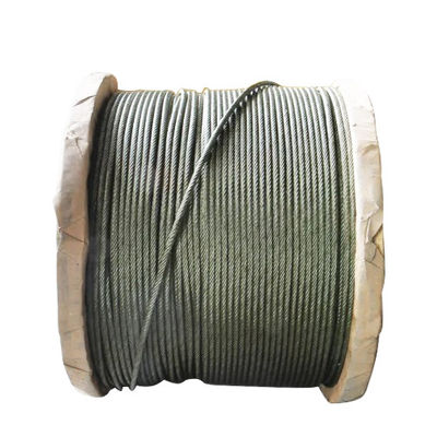 Harga yang bagus 8x19S 8x7 PP-8mm Tali Kawat Terang Lift dengan Bahan Baja Karbon dan Baja Cold Heading Khusus on line