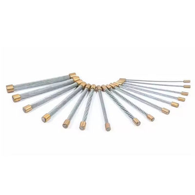 Harga yang bagus 6X7 FC 7X7 Galvanized High Carbon Steel Wire Steel Strand Standar ASTM dan kokoh untuk aplikasi tali on line