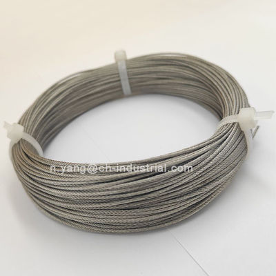 Harga yang bagus Polished AISI316 Stainless Steel Wire Rope 3/64 