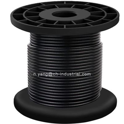 Harga yang bagus Kabel Kawat Berlapis Vinyl Hitam Kabel Baja Berlapis PVC Tali Kabel Galvanis Kawat Stainless Steel on line