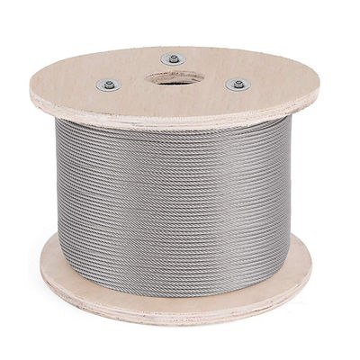 Harga yang bagus 6mm Stainless 304 Cable 316 304 Stainless Steel SS Cable for Balustrade Cable Deck Rails Other Processing Service Offered on line
