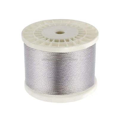 Harga yang bagus 1x19 7x7 7x19 Kabel Pesawat Baja Tahan Karat T316 untuk Kit Pagar Kabel Dek 1/8