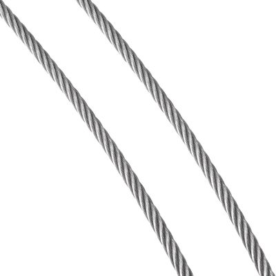 Harga yang bagus 1x7/1x19 Hot Dip Galvanized Steel Wire For Transmission Line Fitting Bright on line