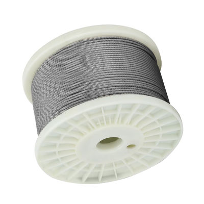 Harga yang bagus AISI SUS316 7X19 Stainless Steel Steel Wire Rope For Marine Construction Tolerance ±1% Guaranteed on line