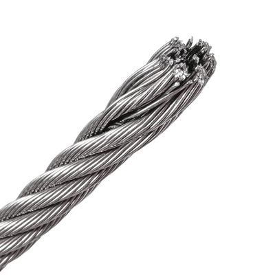 Harga yang bagus SS304 Custom Steel Cables 7X19 2mm Steel Wire Rope Wear Resisting on line
