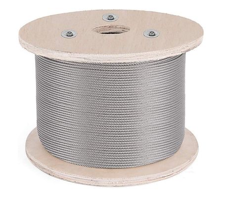 Harga yang bagus ISO14001 Certified Steel Wire Rope Deck Stainless Wire Rope 1/8