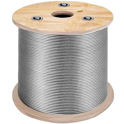 Steel Wire Rope Galvanized 8mm 10mm 12mm 8*19s 8X19s Sfc Elevator Governor Rope Cable