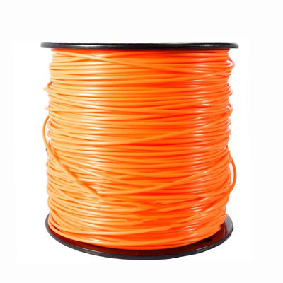 Harga yang bagus Round 2.6mm 0.102'' 1kg Nylon Trimmer Line Spool Grass Trimmer Line on line