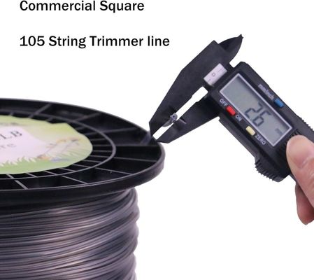 Harga yang bagus 5 LB Commercial Square Trimmer Line High Strength Inner Core Fits Most Trimmer Mowers Customized Color on line