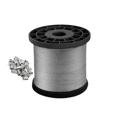 Harga yang bagus Tali Baja Tipe 316 Stainless Steel 3/16