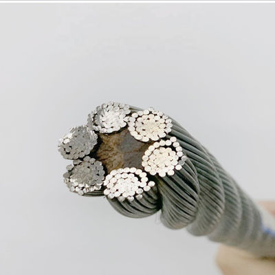 Harga yang bagus Konstruksi 7x7 Kabel Baja Tahan Karat 500 kaki T316 Kit Pagar Kabel Tugas Berat Tali Kawat 3/16