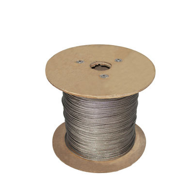 Harga yang bagus Toleransi ± 1% T316 Kabel baja tahan karat Tali kawat 1x19 7x7 7x19 Untuk balustrade DIY Deck Railing Hardware Kit on line